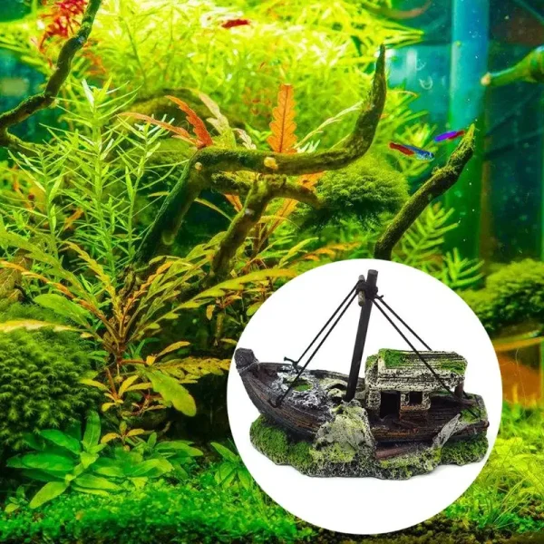 Epave décoration aquarium
