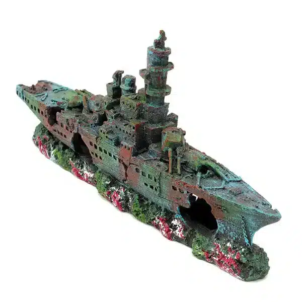 Bateau aquarium pour poisson
