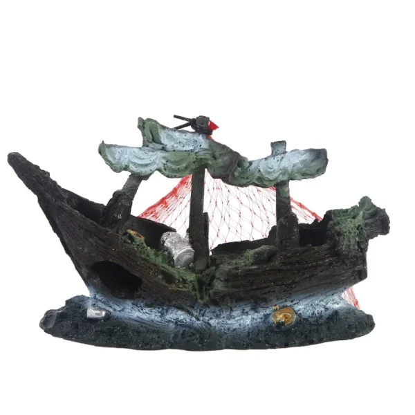 Bateau aquarium pour poisson