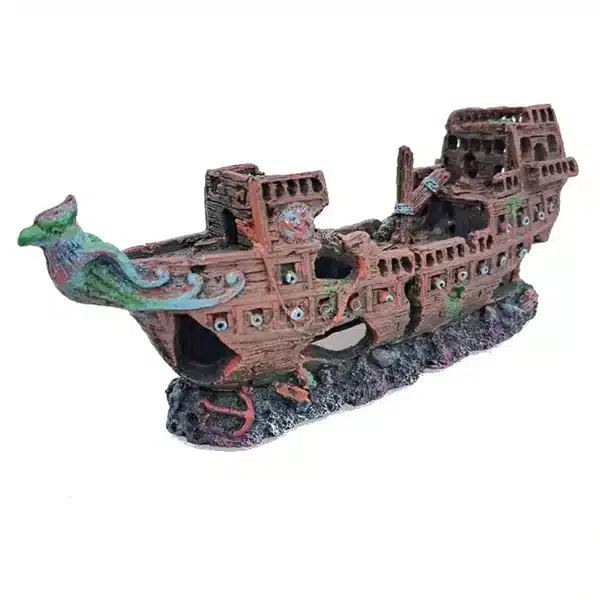 Bateau aquarium pour poisson