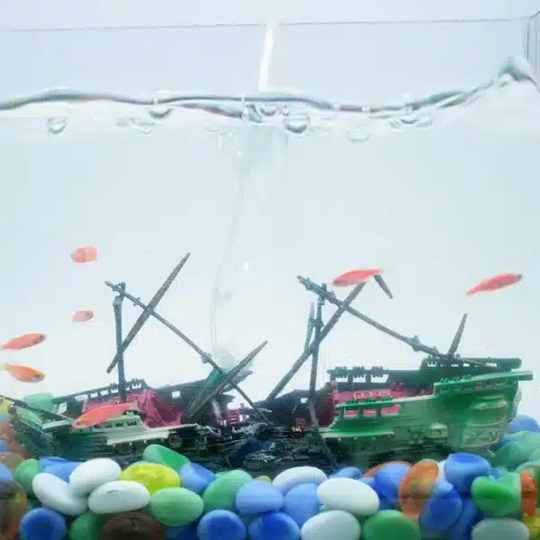 Bateau ornement aquarium