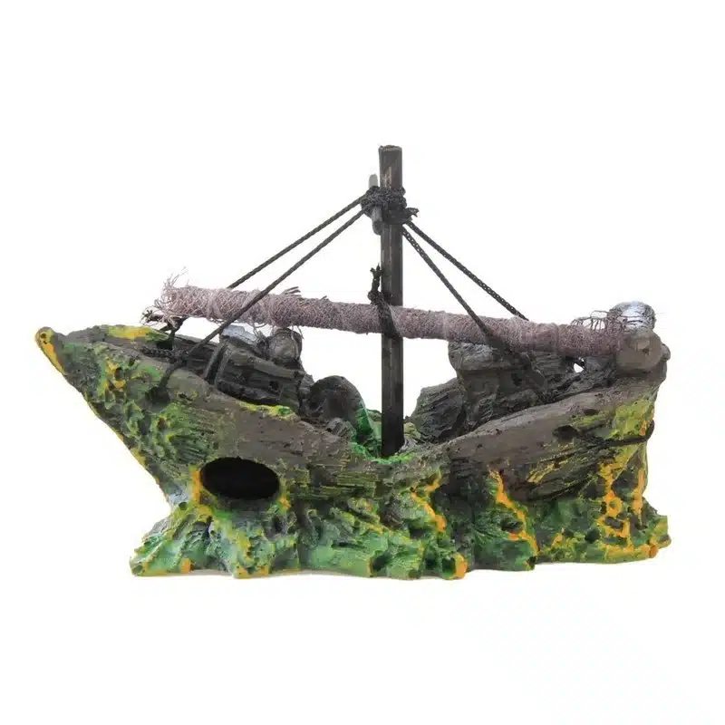 décoration aquarium résine
