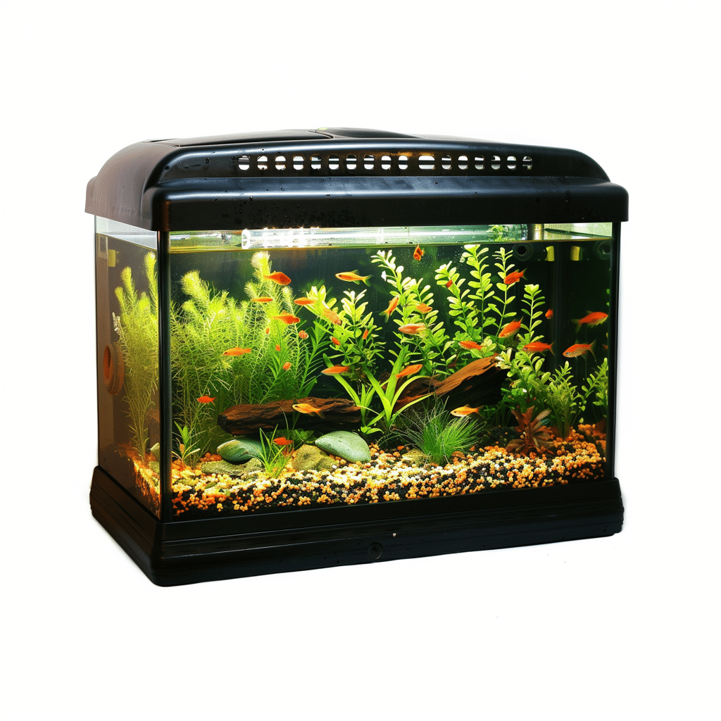 Aquarium bien entretenu