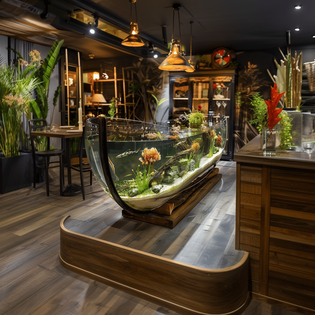 décoration aquarium xxl