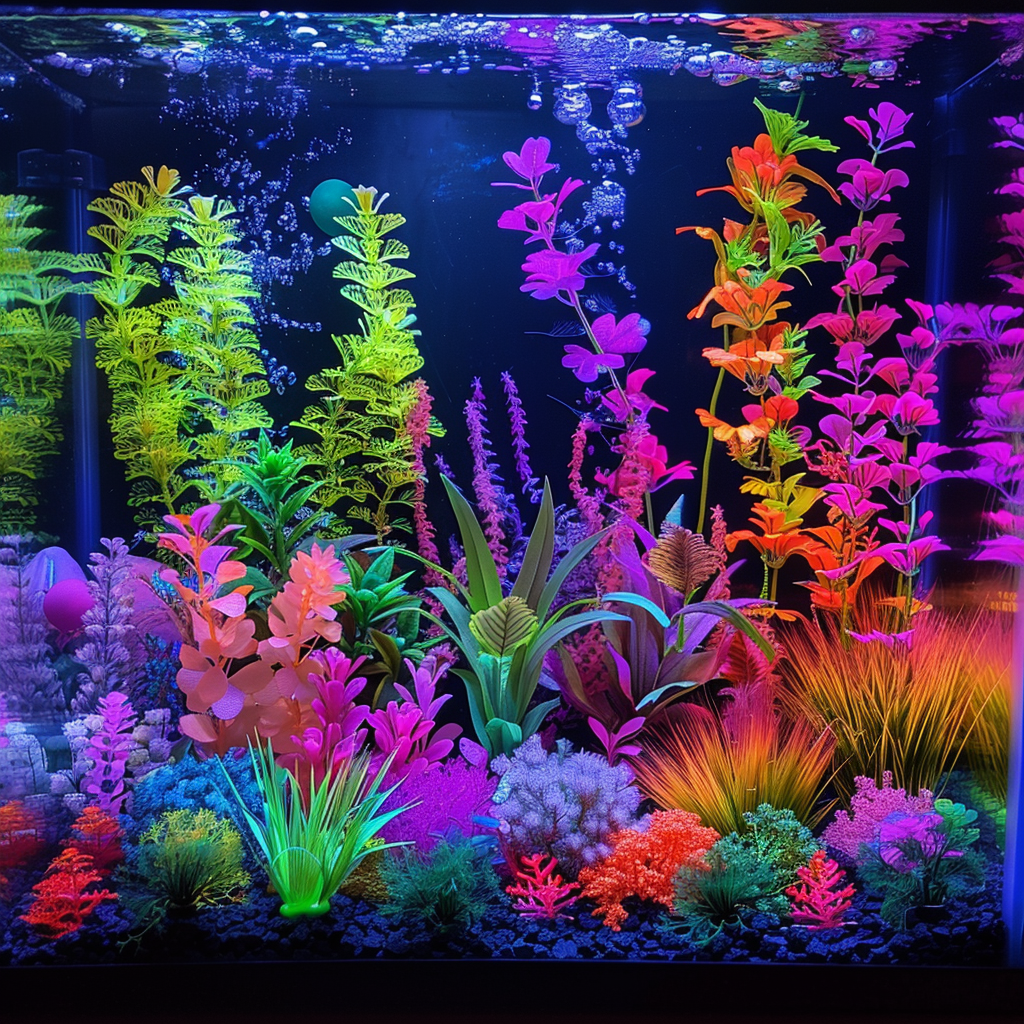 décoration aquarium original