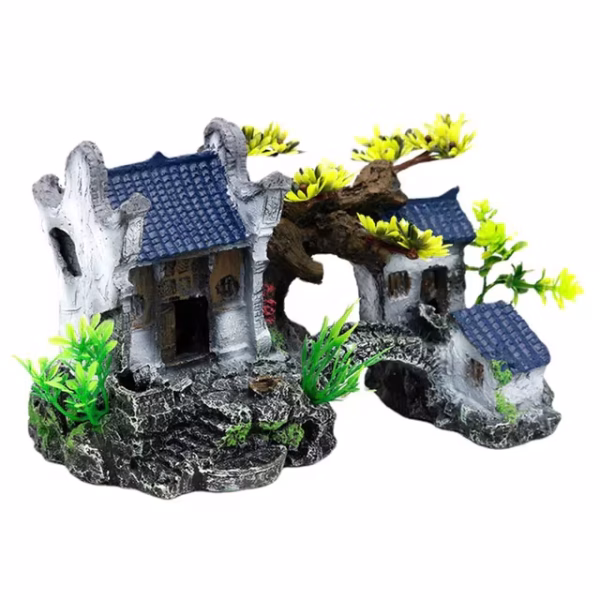 Decoration aquarium japon