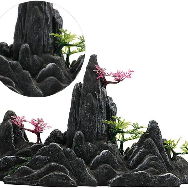 décor aquarium naturel