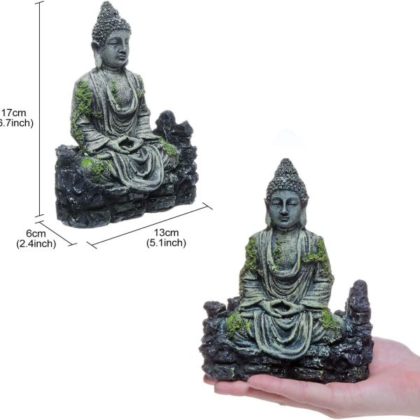 decor aquarium bouddha