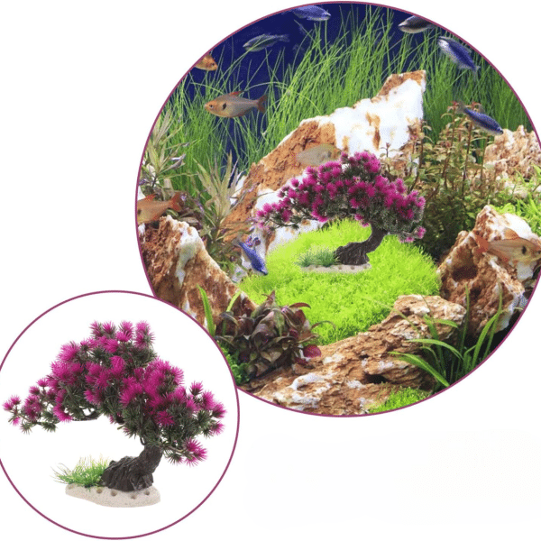 décoration aquarium japonais