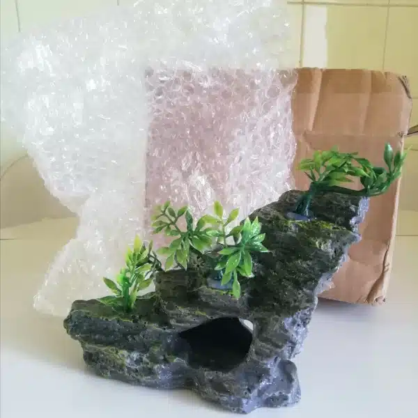 décor aquarium pierre