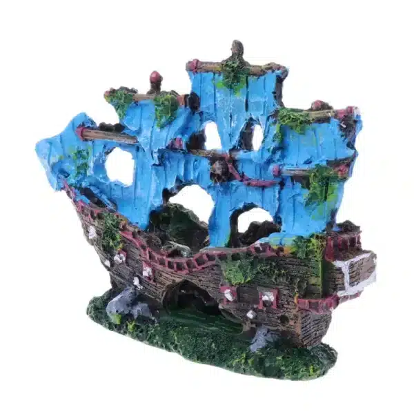 Navire décoration aquarium