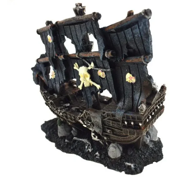 Bateau aquarium pour poisson