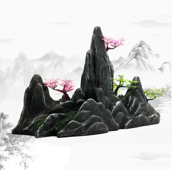 decoration aquarium zen
