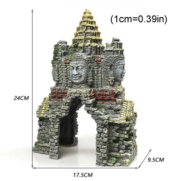 déco aquarium bouddha