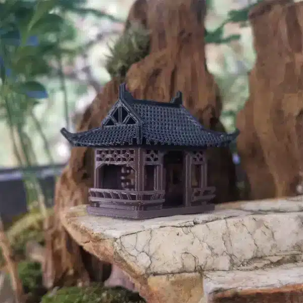 décoration aquarium japonais