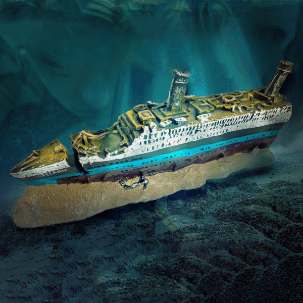 Bateau ornement aquarium