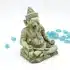 Décoration Aquarium Statue de Bouddha Ganesha en Résine de 11x9,5x16cm