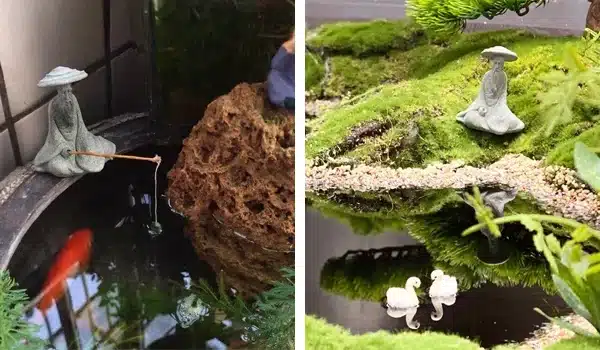 aquarium japonais déco