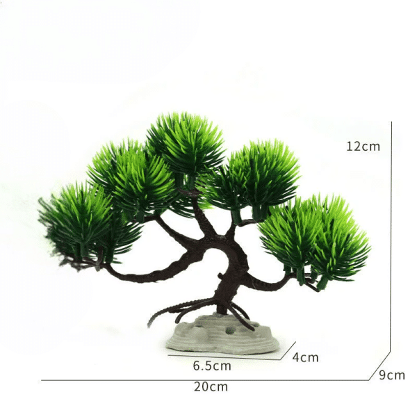 décor aquarium japonais