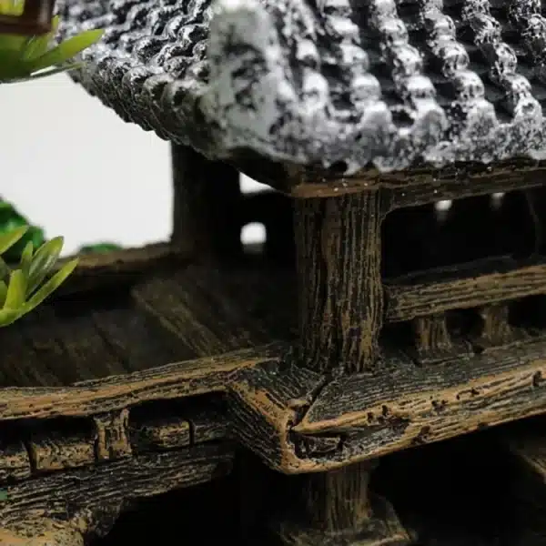 décor aquarium japonais