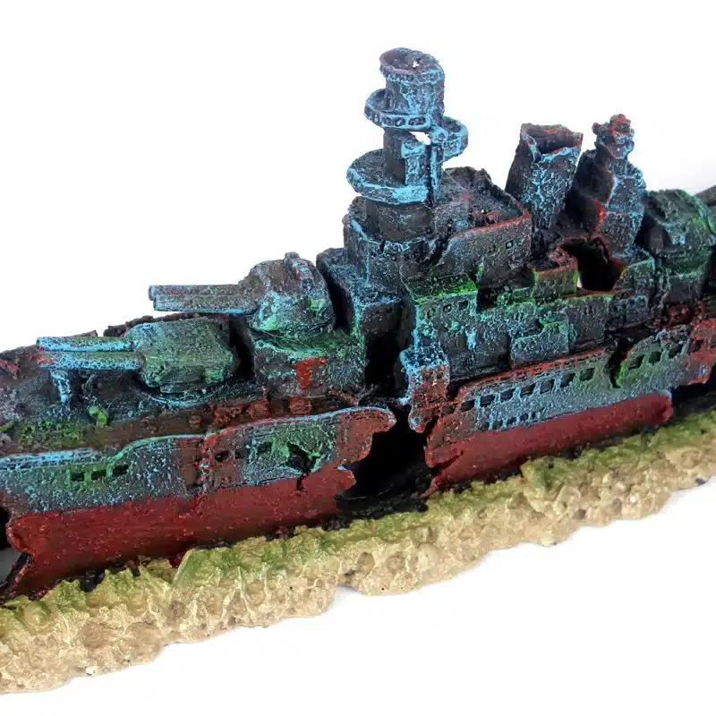 Bateau ornement aquarium