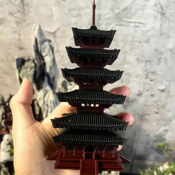 décor aquarium japonais