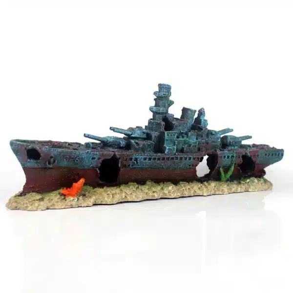 Bateau aquarium pour poisson