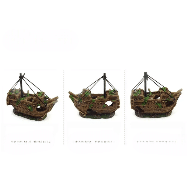 Navire décoration aquarium