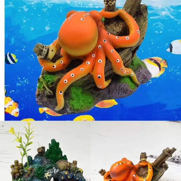 Navire décoration aquarium