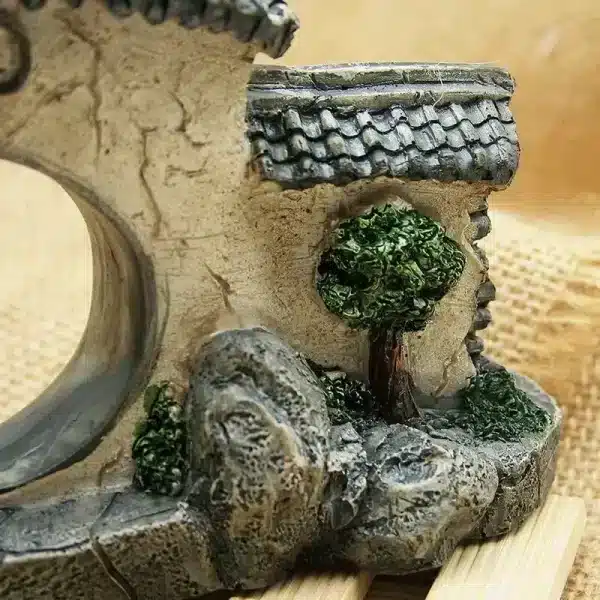 décoration aquarium japonaise