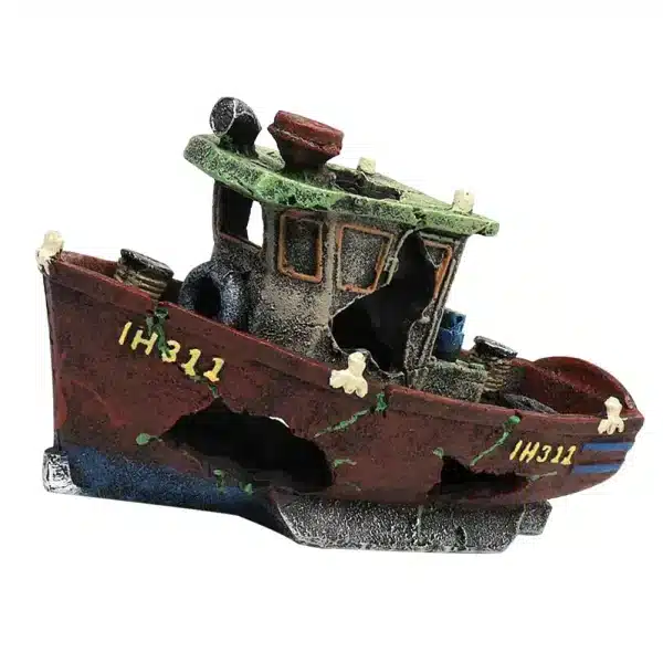 Bateau décoration aquarium