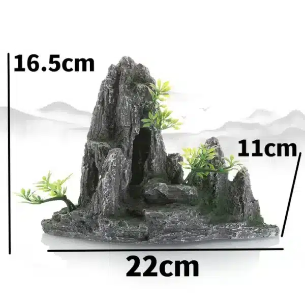 décor aquarium naturel