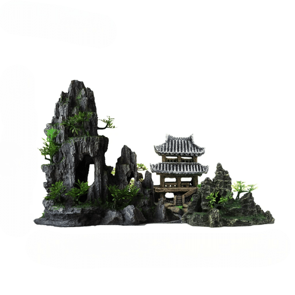 Decoration aquarium japon