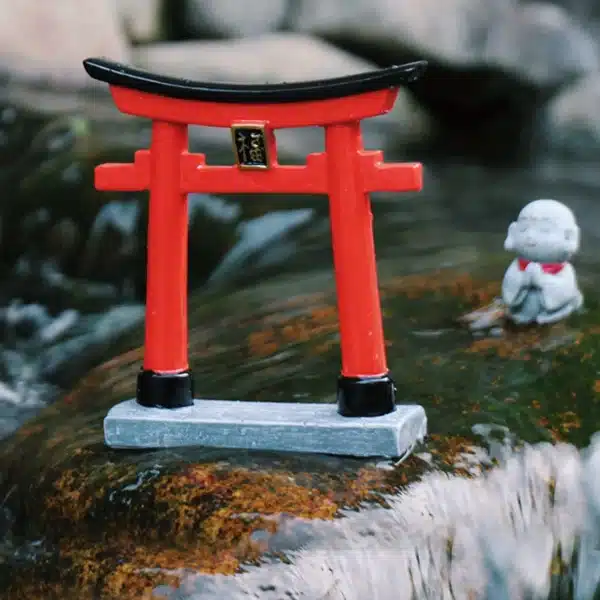 décor aquarium japonais