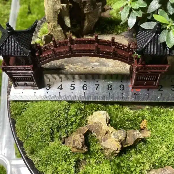 décoration aquarium japonaise