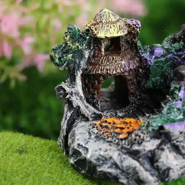 décor aquarium naturel