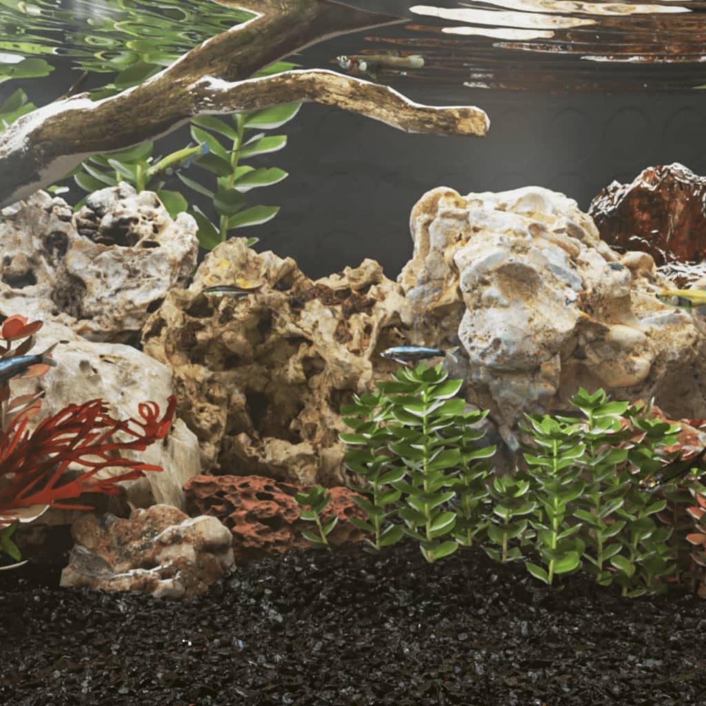 Décoration aquarium pierre