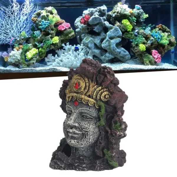 decoration aquarium bouddha