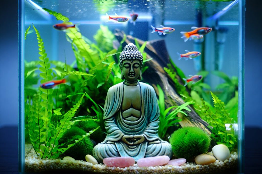 decor Bouddha bassin