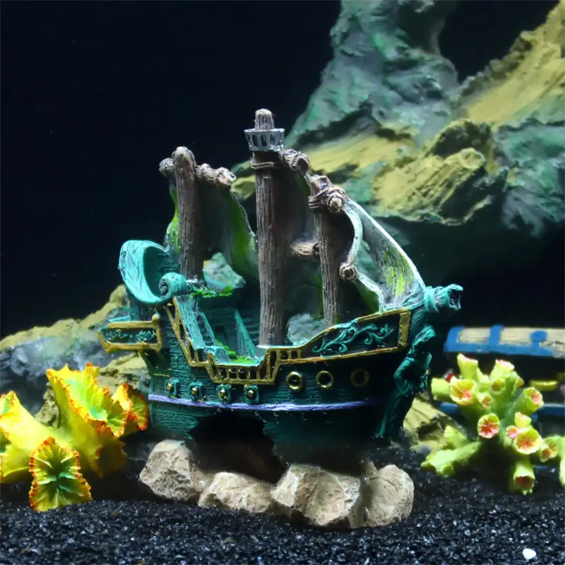 bateau pirate résine