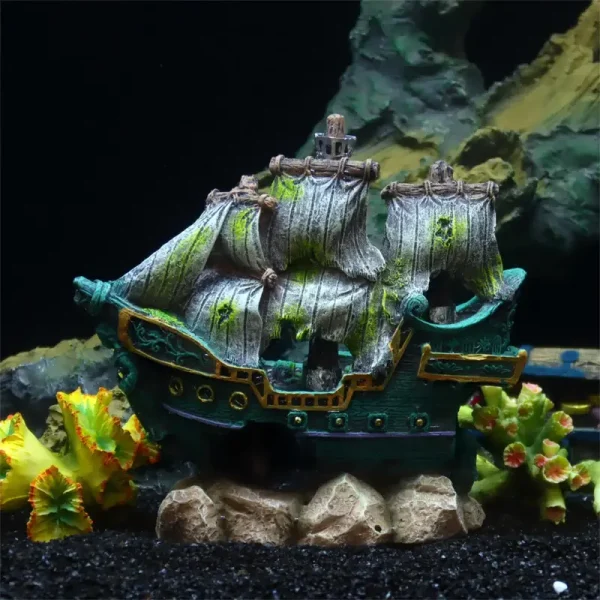 épave de bateau pirate fantôme