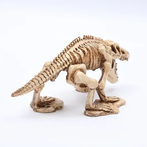 Grande décoration aquarium 30cm squelette dinosaure fossile résine