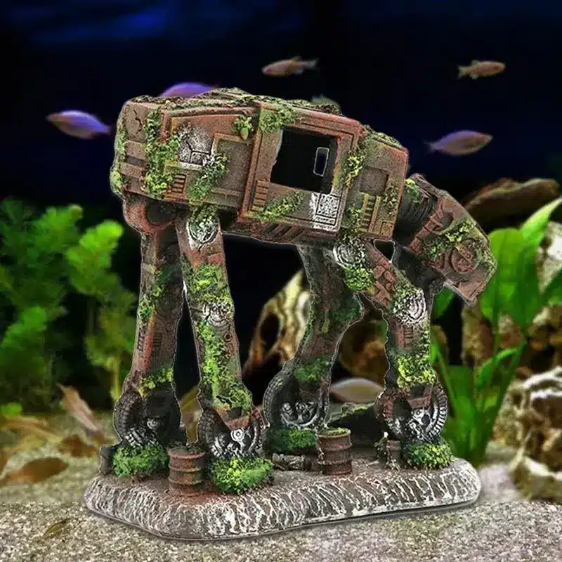 Décoration aquarium AT-AT