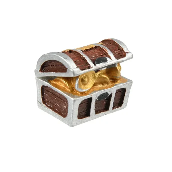 4 miniatures coffres trésor