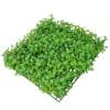Tapis d'herbes artificielles vertes en plastique pour aquarium et décoration, vues variées.