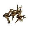 Souche de bois flotté naturel brun, forme organique, pour aquarium terrarium 15-20cm