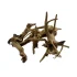 Souche de bois flotté naturel brun, forme organique, pour aquarium terrarium 15-20cm