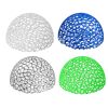 Lot de 4 Boules en Plastique Différents Coloris Grottes pour Poissons