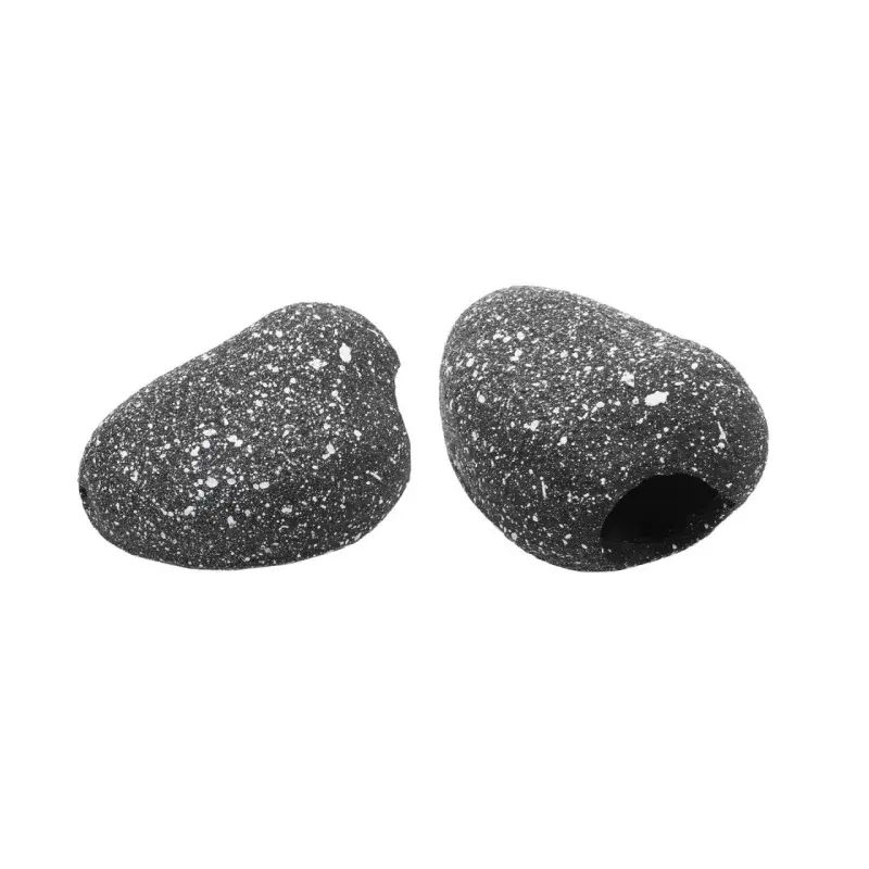 Lot de 4 Pierres Grottes Décoratives et pour Aquarium d'Eau Douce