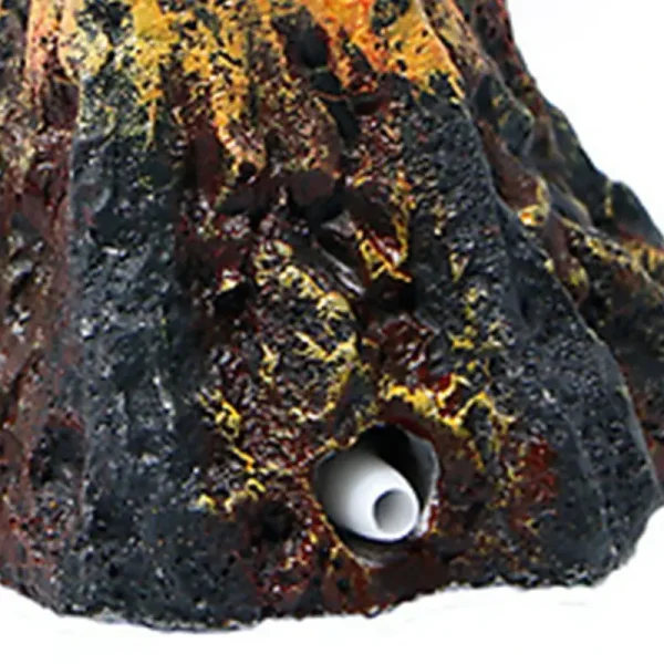Petit Volcan de 5x6,5cm en Résine avec Outil d'oxygénation